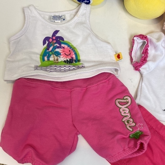 Build-A-Bear Minions Bob & Pink Plush Teddy Bundle Kids Collectible Plush Toys - Picture 5 of 16